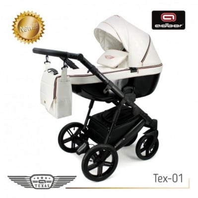 Adbor-бебешка количка 3в1 Texas eco:цвят 01