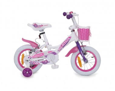 Детски велосипед 12 Princess бял