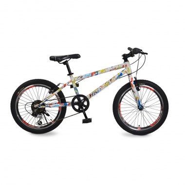Велосипед 20“ Graffiti 6 скорости бял