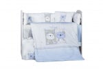 Спален комплект "Сънливко син" 100% памук