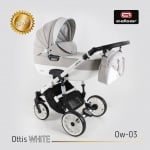 Adbor-Бебешка количка 3в1 Zarra White цвят:03