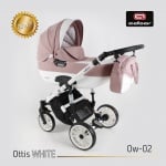 Adbor-Бебешка количка 3в1 Zarra White цвят:02