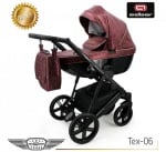 Adbor-бебешка количка 3в1 Texas eco:цвят 06
