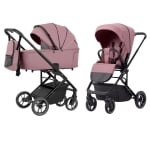 Бебешка количка Carrello Alfa  2023 2в1: Rouge Pink
