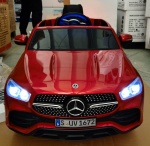Акумулаторен джип Mercedes GLE450 червен