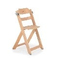 Дървен стол за хранене 2в1 Nibbo натурален